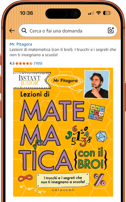 Il libro di Mr. Pitagora su Amazon