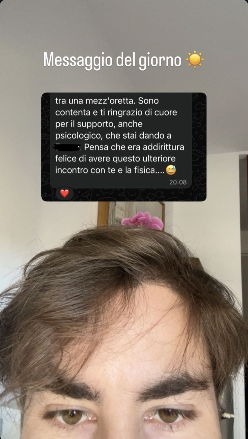 Mamma ringrazia il tutor per il supporto anche psicologico: la figlia ora affronta fisica con entusiasmo