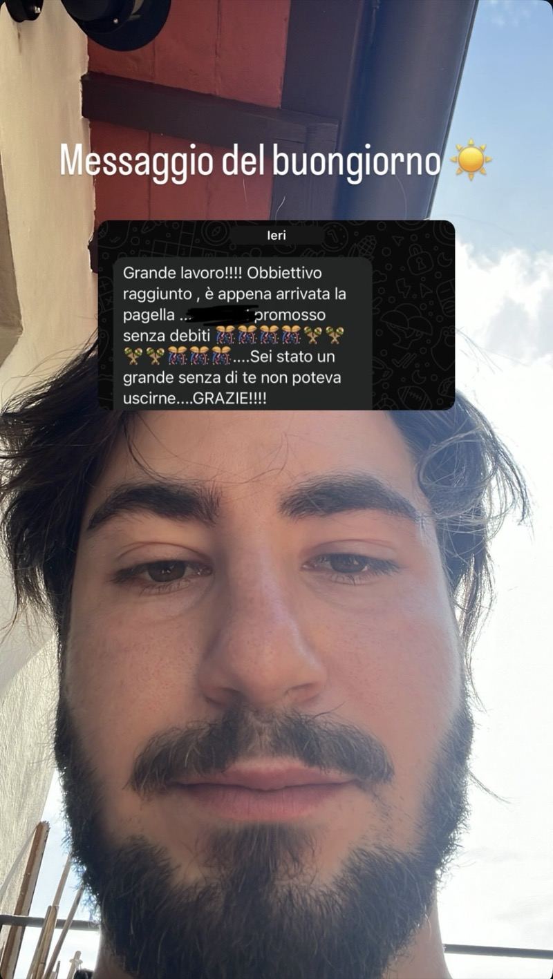 Un genitore scrive che il figlio &egrave; stato promosso senza debiti grazie al percorso con Mr. Pitagora